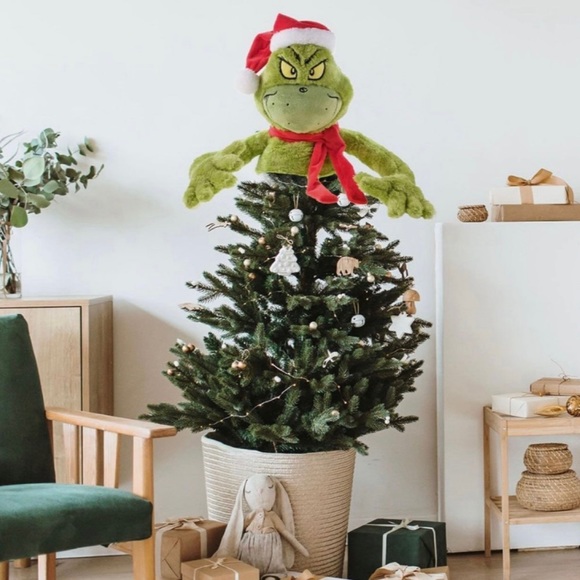 Dr. Seuss Holiday Dr Seuss The Grinch Christmas Tree Topper Poshmark